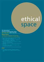 Ethical Space Vol.14 Issue 4